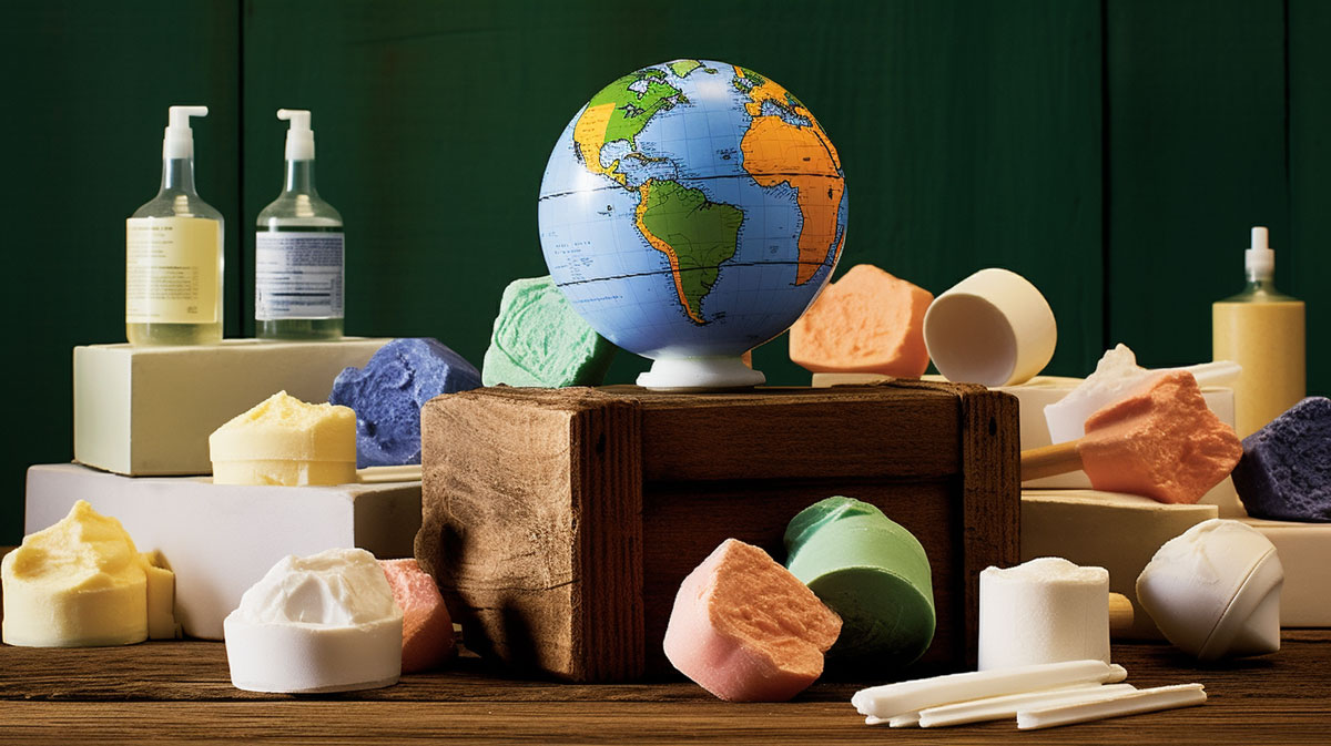 Earth-friendly soap