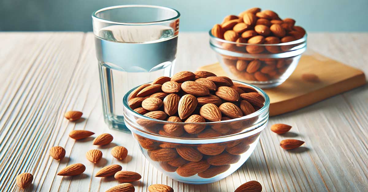 Activating nuts in a bowl
