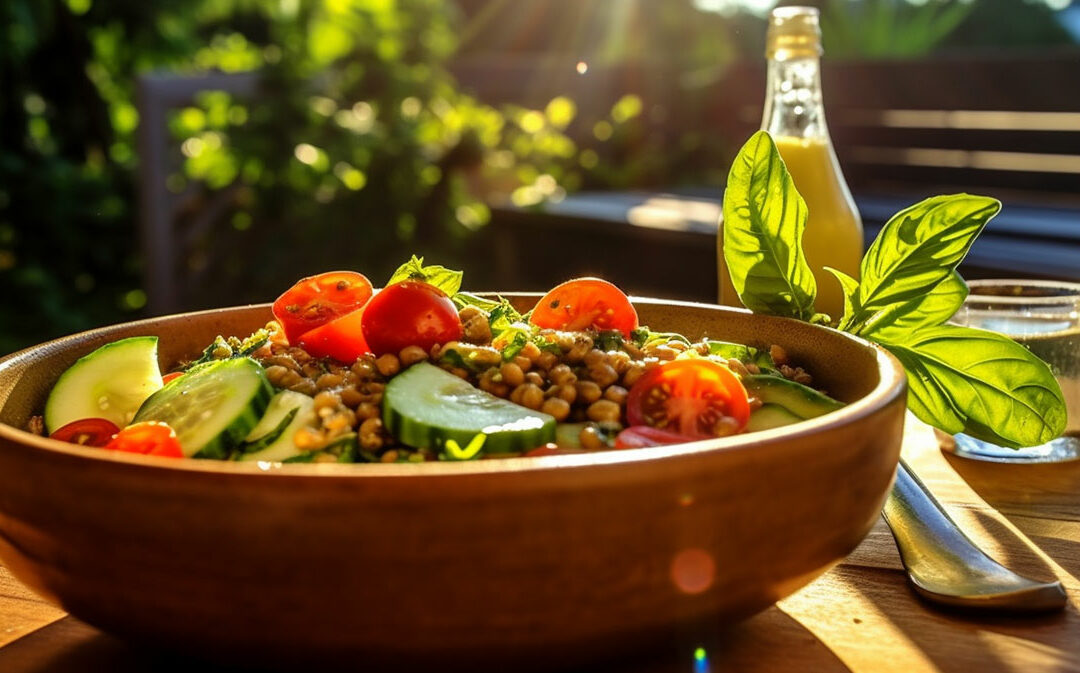 Vegan Lemon Lentil Salad Recipe