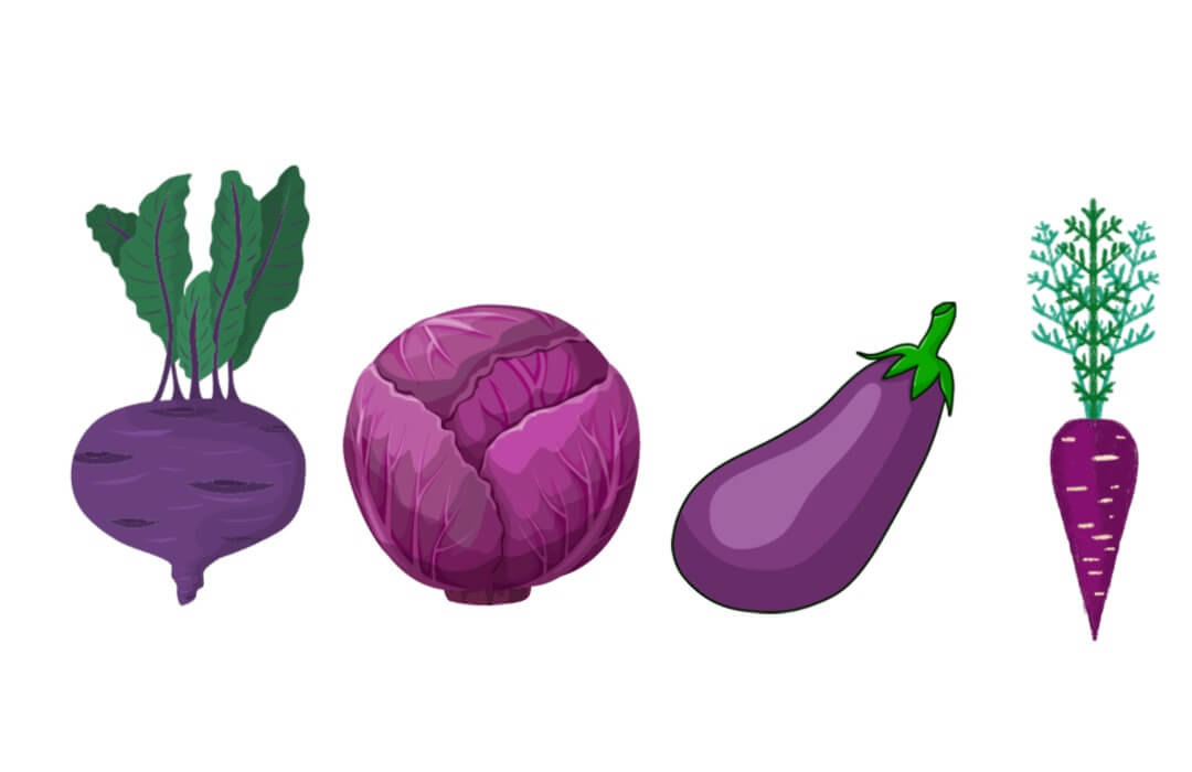 purple color vegetables